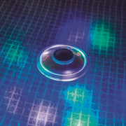 LED -Lichter schwimmende Brunnen