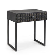 Schwarzer Tabelle 1 Holzschublade Industrial Style 50x35x55