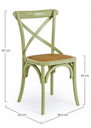 Green Cross Chair