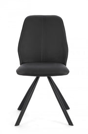 4x Maxwell PU Nero Stuhl