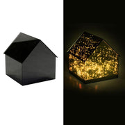 Lander LED Glass House CM30x29.5H31.5