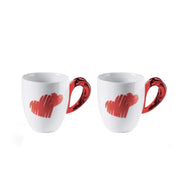 Set 2 Becher Liebe Bia/Ros