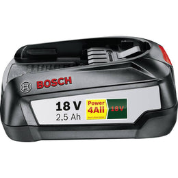 Bosch Lithiumbatterie 18 V 2,5 Ah