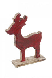 4x Renna Darleen Stand Rosso 20x25h