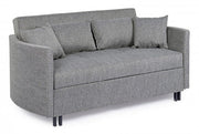 Zwei -Seerer -Sofa -Bett Clayton Grey 166x88x H84 cm