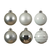 Ausgabe 8 cm Glas Weihnachtsball