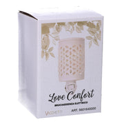 Bruciaesente Stecker Keramik weiß durchbohrtes weißes CM10,3x7,2H14