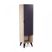 Schlanke Kamera -Eingangsgarderobe Porta -Boardkleider 45 x 45x x 182 H Effez