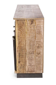 Credenka 2 Türen 7 Schubladen Tudor 125x37x80h cm