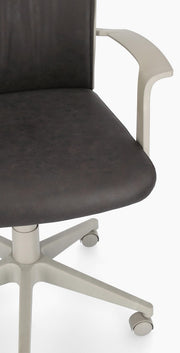 Gordon Black Fabric Office Sessel