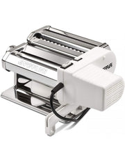 Pasta -Maschine mit Motor und Zubehör.