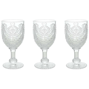 Set 3 Calici Eleganter Savoy in Verfolgerung von Glas 320 ccm