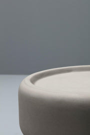 MDF -Tabelle mit grauem Top D42XD42X52H CM