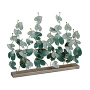 Grüne Metalldekoration CM85X19.7H67