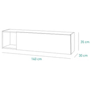 Vittoria hängt 1 Tür und 1 Fach