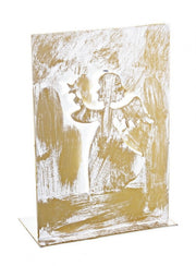 8x P.Candela Angel Stand Metal Gold Gold