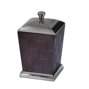 Alux Box Small Rett CM17X12H12 ECO -Leder und Aluminium