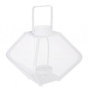 2x White Rhombus Lantern L.