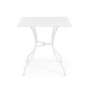 Kelsie White Steel Tabelle 70x70 cm