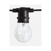 Helle externe leichte Kette 10 transparente LEDs 8,4 m