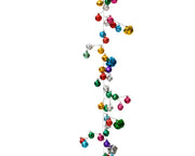 Eisengirlande mit Glocken von mehreren 120 x 3 x 3 cm