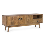 2 -door -Fernsehschrank -1 Vintage -Style -Holzschublade