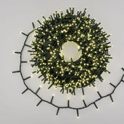 Bandkette Ø6cm NTLG 1000 abgebrochenes grünes Kabel 4+30,5 m Weihnachtslichter