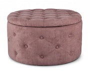Pouf Cont. P.Scarpe Ernestine dunkle Rose