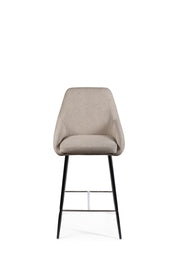 2x Stoffhocker 46 cm x 49 cm H. 97 cm