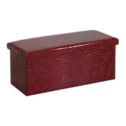 Rechteckige rote rote rot cm76x40x41 Kofferraumtricks