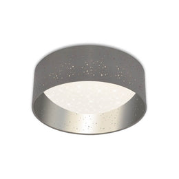 LED-Deckenleuchte Stea Scello, Ø 32 cm, 12 W, Grausilver