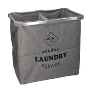 Cestone Fabric Double Folding Grey Sack CM 54x34.5H50.5