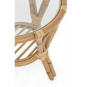 Runder Tisch in Rattan Canaria Bizzotto