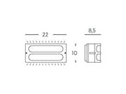 Applique E27 Squba Caffe 'Linie