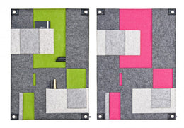 4x -Panel -Taschen 42,5x60 junger Feltro -Arsch