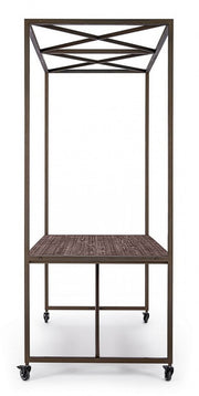 Industrie -Tisch mit Dach 180x220h cm