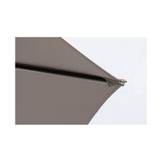 Gartenschirm mit 360 ° Texas Arm 300x H260 cm Anthrazit-Tortora