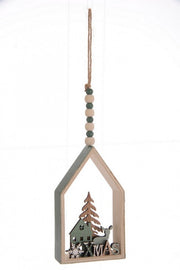 12x Anhänger Casetta Natural Fawn