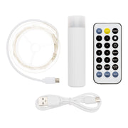 20 m M-P18 200 Mikroled Telec-Kette. IR 21f Weihnachtslichter