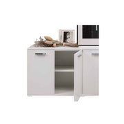 Mehrnutzung weißes Wohnzimmermöbel in Holzholzholz 180x80x45 cm