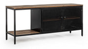 Industrial Style Metal TV Cabinet 2 Türen