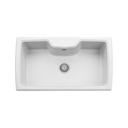 Samet Sink 88x50 Vasconebi Granit 1 weißer Tank Effez