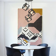 Agatha Suspensionslampe Mdl3790 3 Würfel schwarz