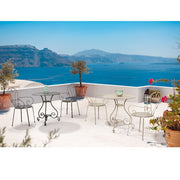 Etienne Bizzotto White Outdoor Sessel Stuhl