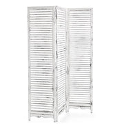 Parantro -Stuhl 3 Türen Weiß Holz Milch 120 x 180 cm