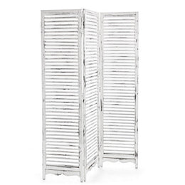 Parantro -Stuhl 3 Türen Weiß Holz Milch 120 x 180 cm