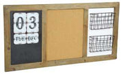 Kalender mit Blackboard + Körben H-4758 cm. 91,5 x 6 H 46