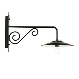 Lange Applique kleine antike Graphitlinie