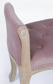 Einzelbank klassische Holzweindiva 71 x 48 x 60 cm