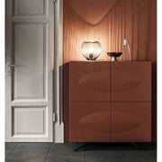 Moderne Stiltischlampe in schwarz H 25